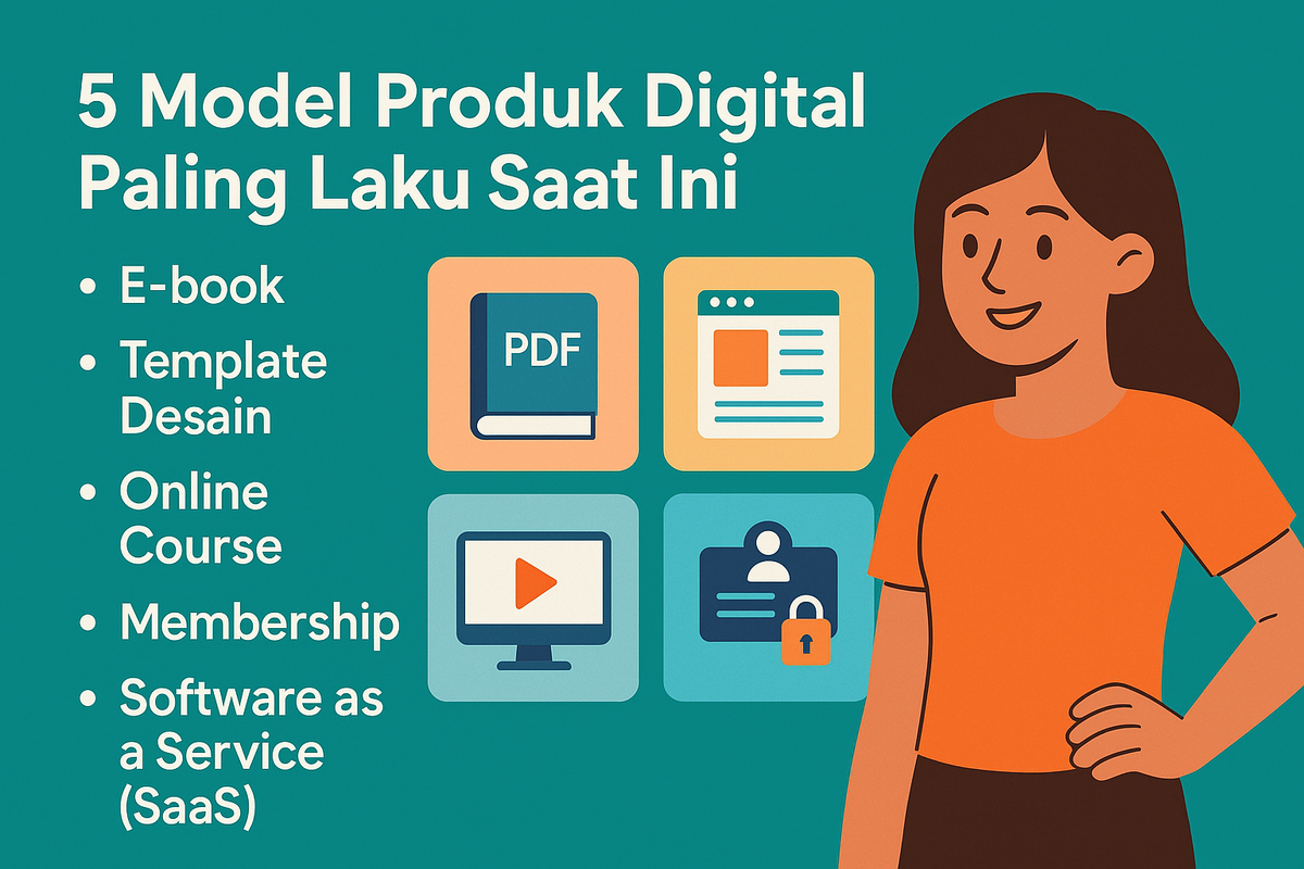 5 Model Produk Digital Paling Laku Saat Ini