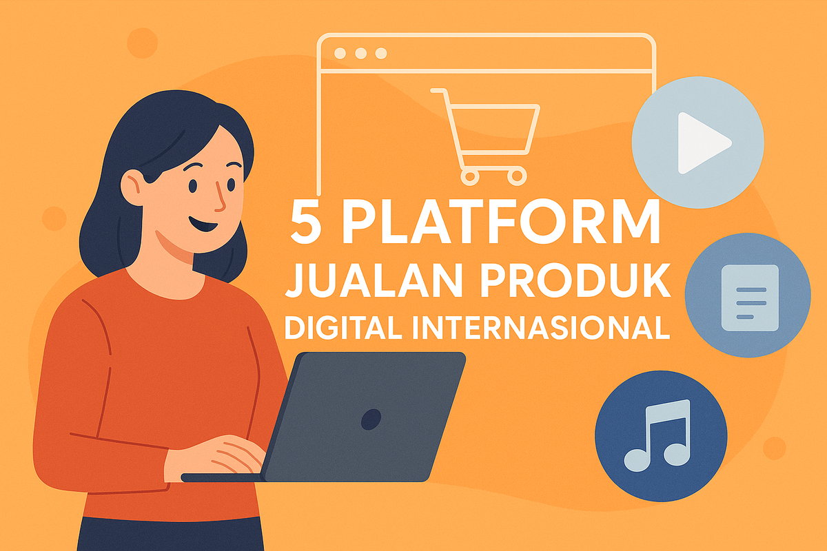5 Platform Jualan Produk Digital Internasional