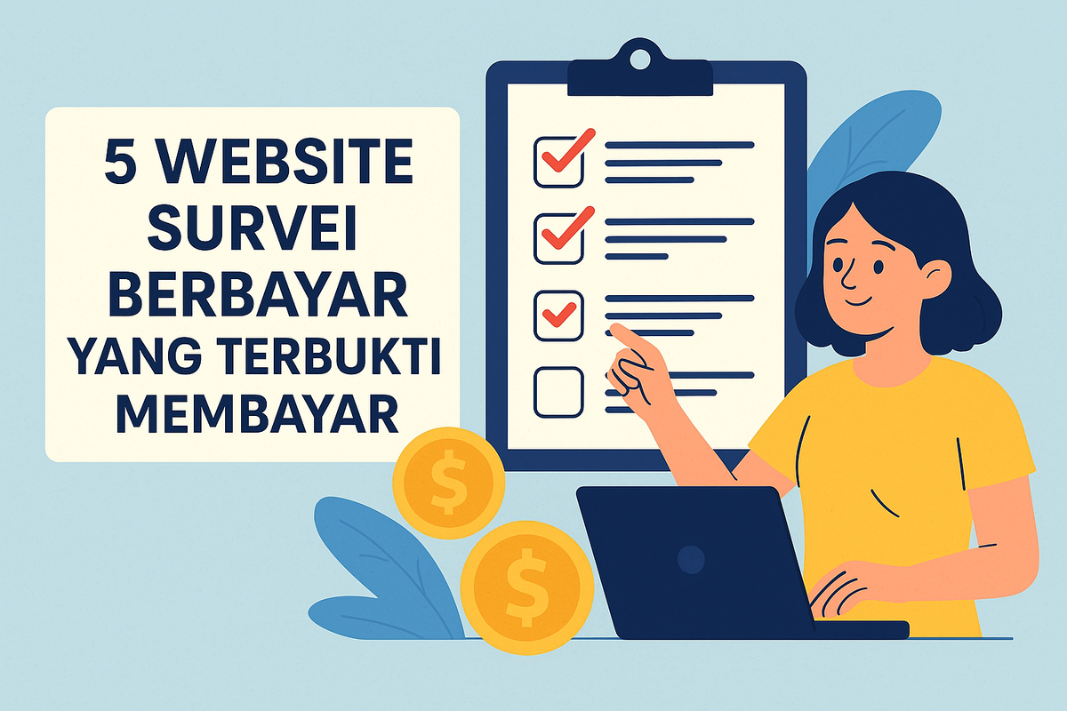 5 Website Survei Berbayar yang Terbukti Membayar