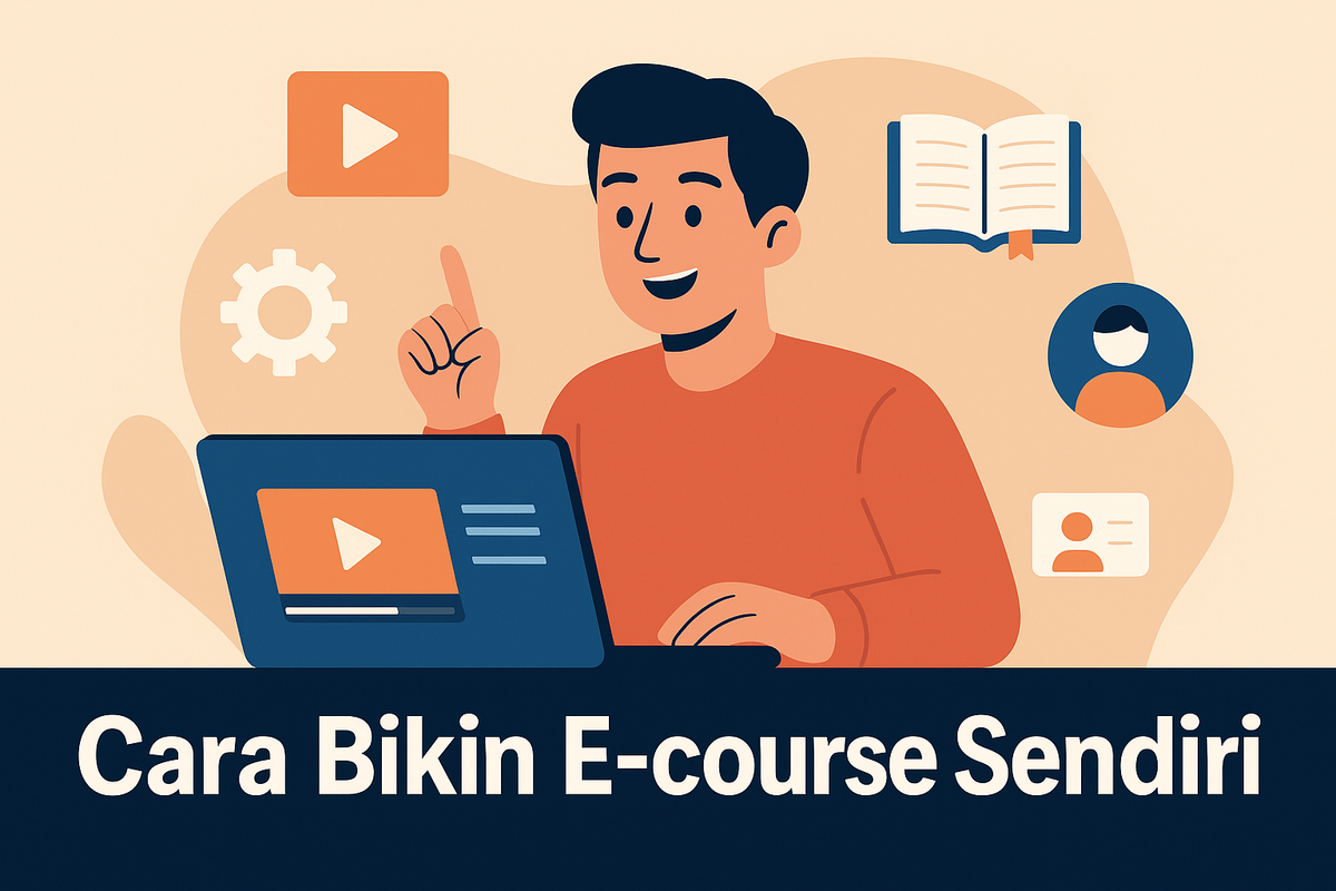 Cara Bikin E-course Sendiri dan Jual Online