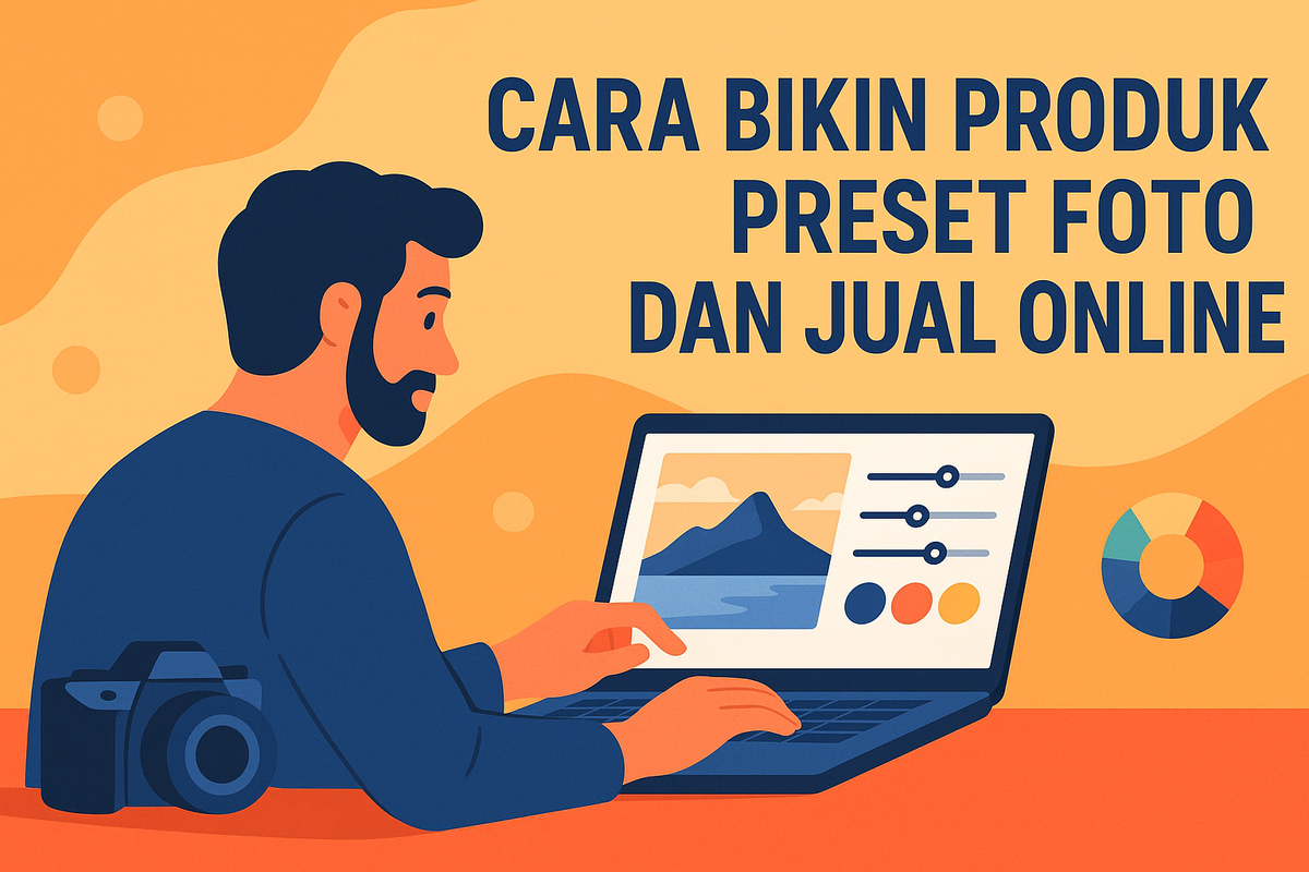 Cara Bikin Produk Preset Foto dan Jual Online