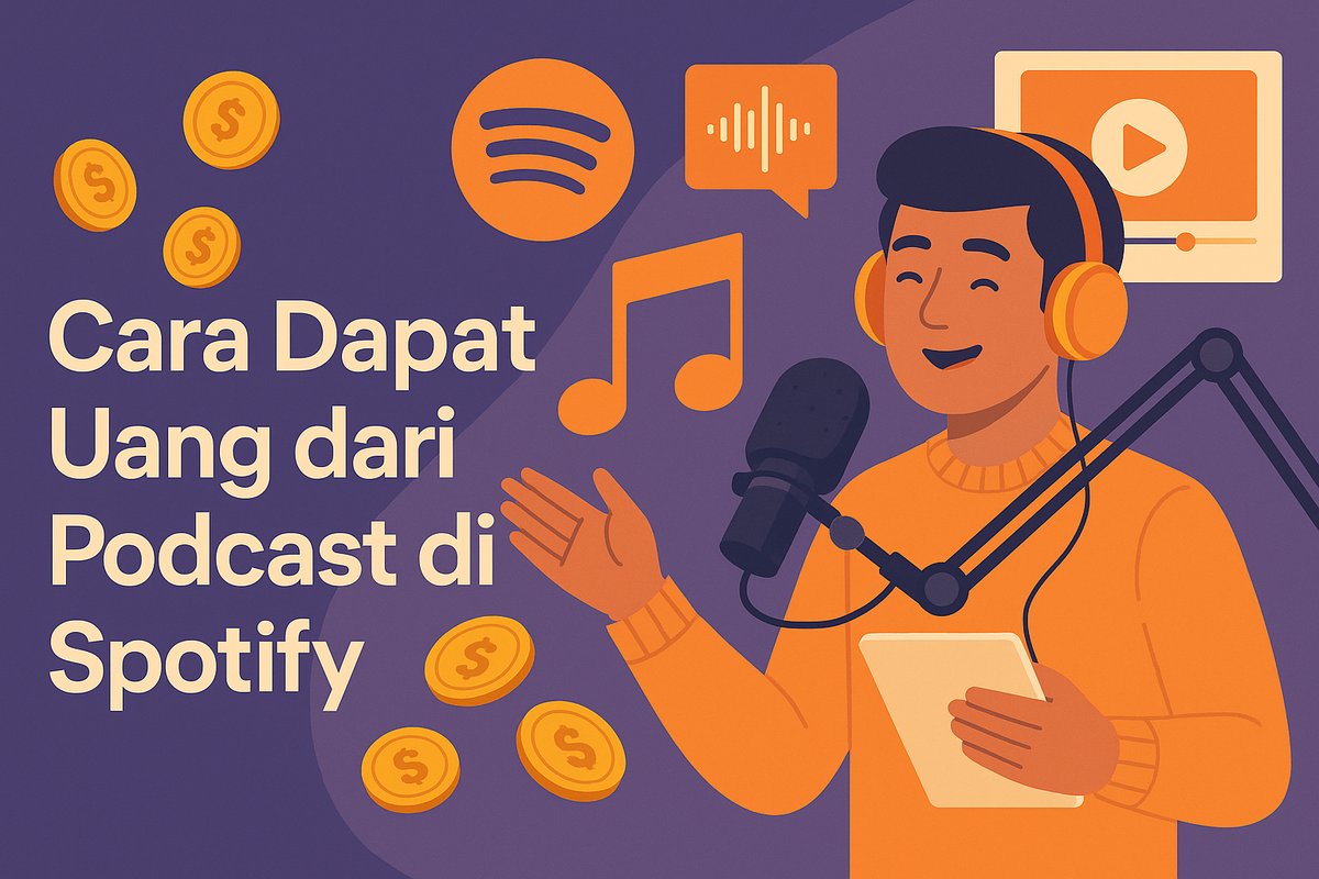 Cara Dapat Uang dari Podcast di Spotify