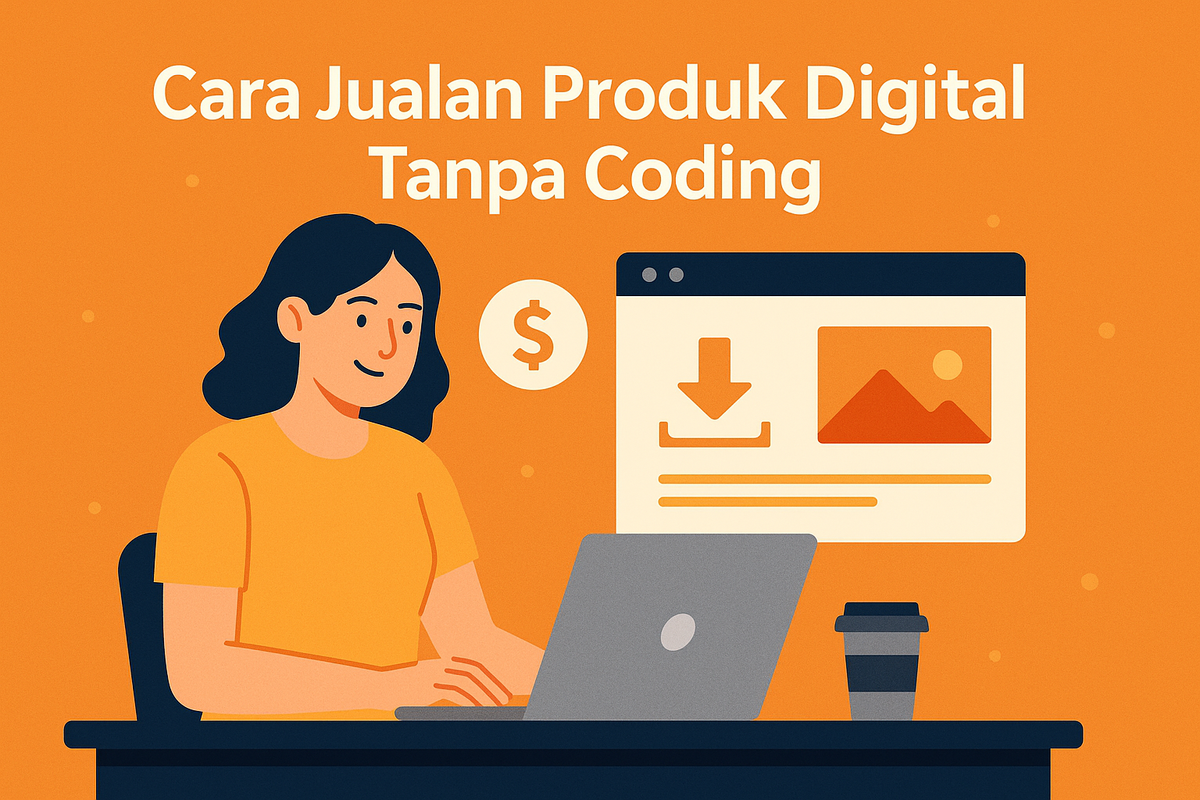 Cara Jualan Produk Digital Tanpa Coding