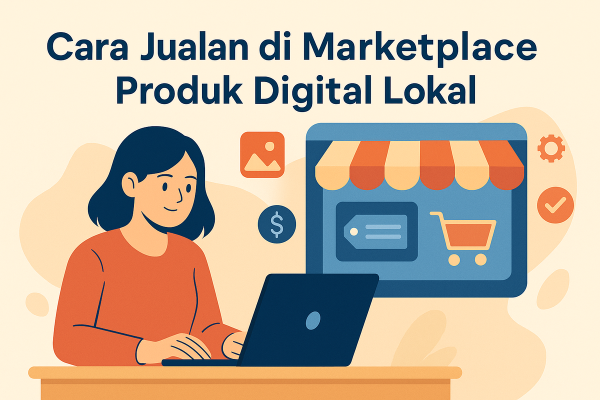 Cara Jualan di Marketplace Produk Digital Lokal