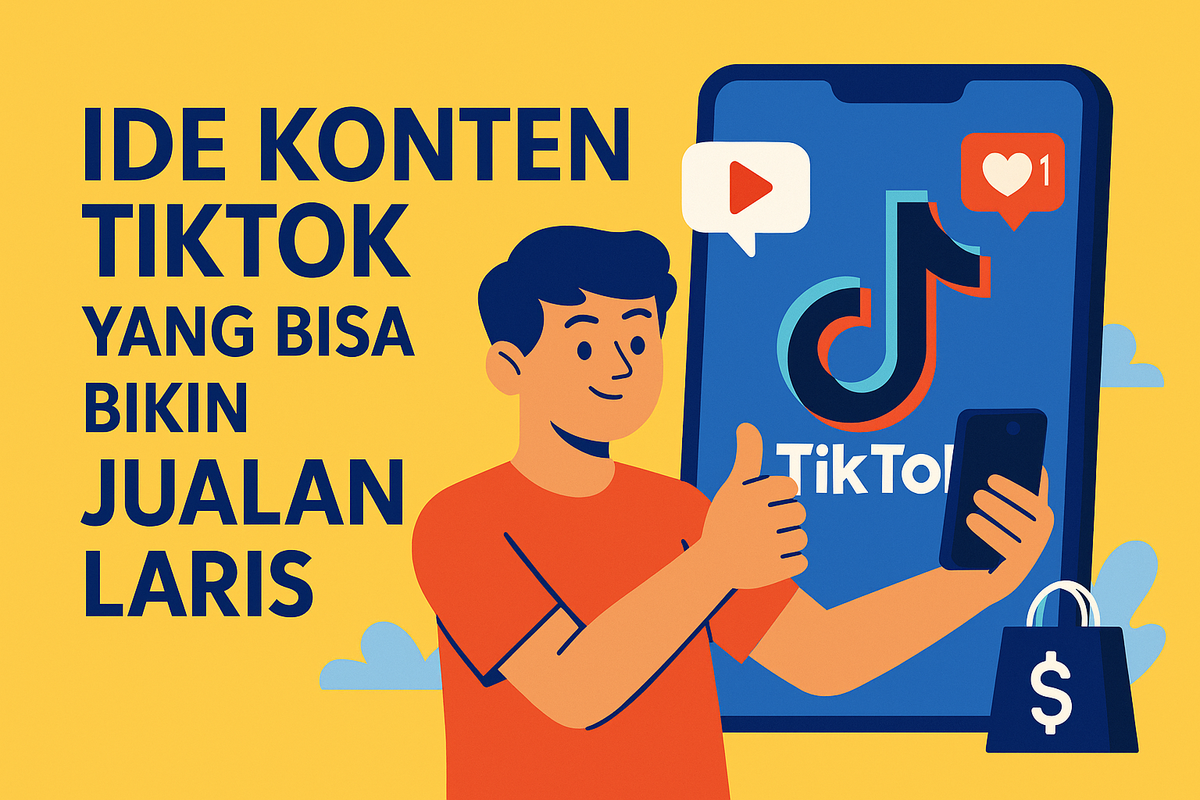 Ide Konten TikTok yang Bisa Bikin Jualan Laris