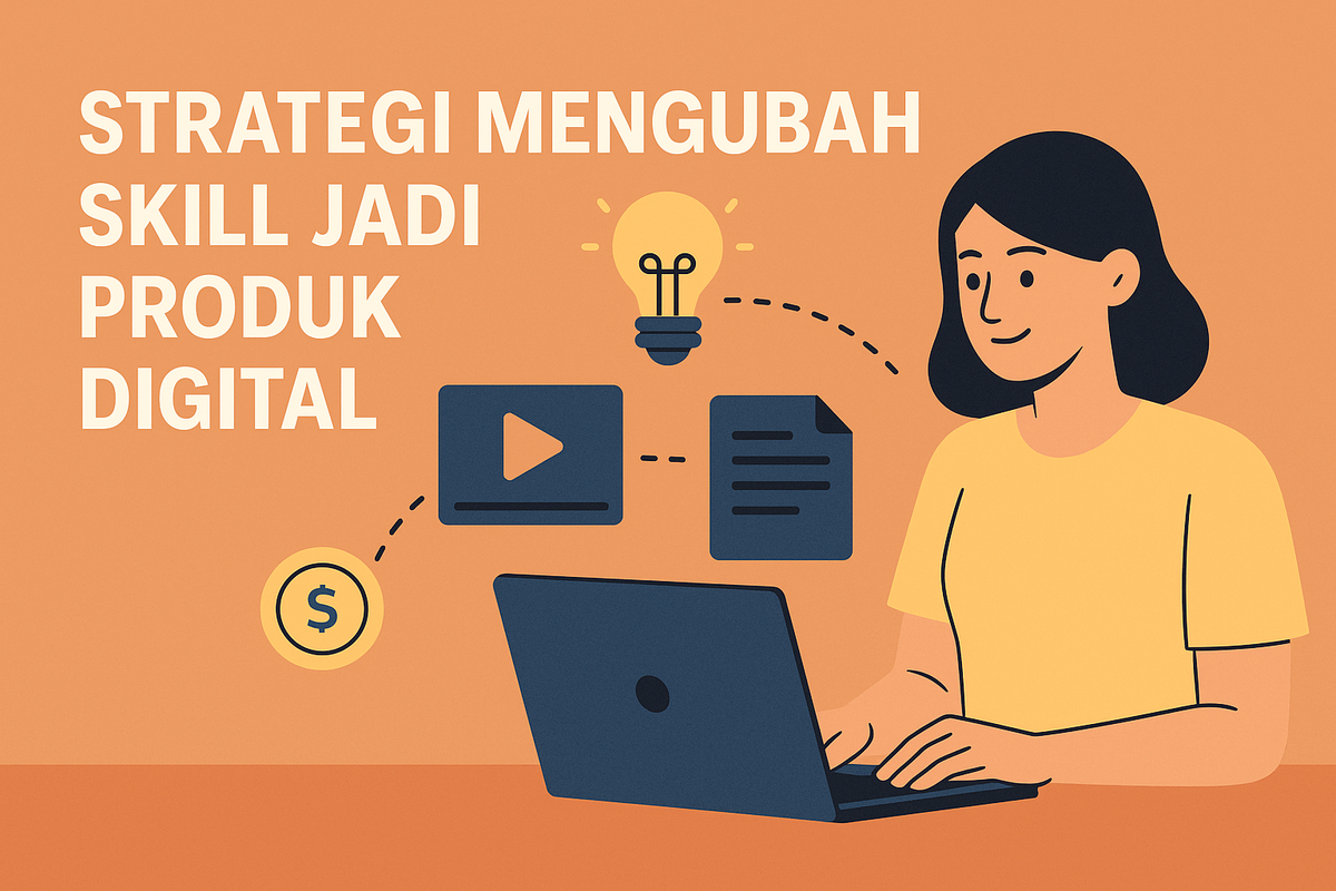 Strategi Mengubah Skill Jadi Produk Digital