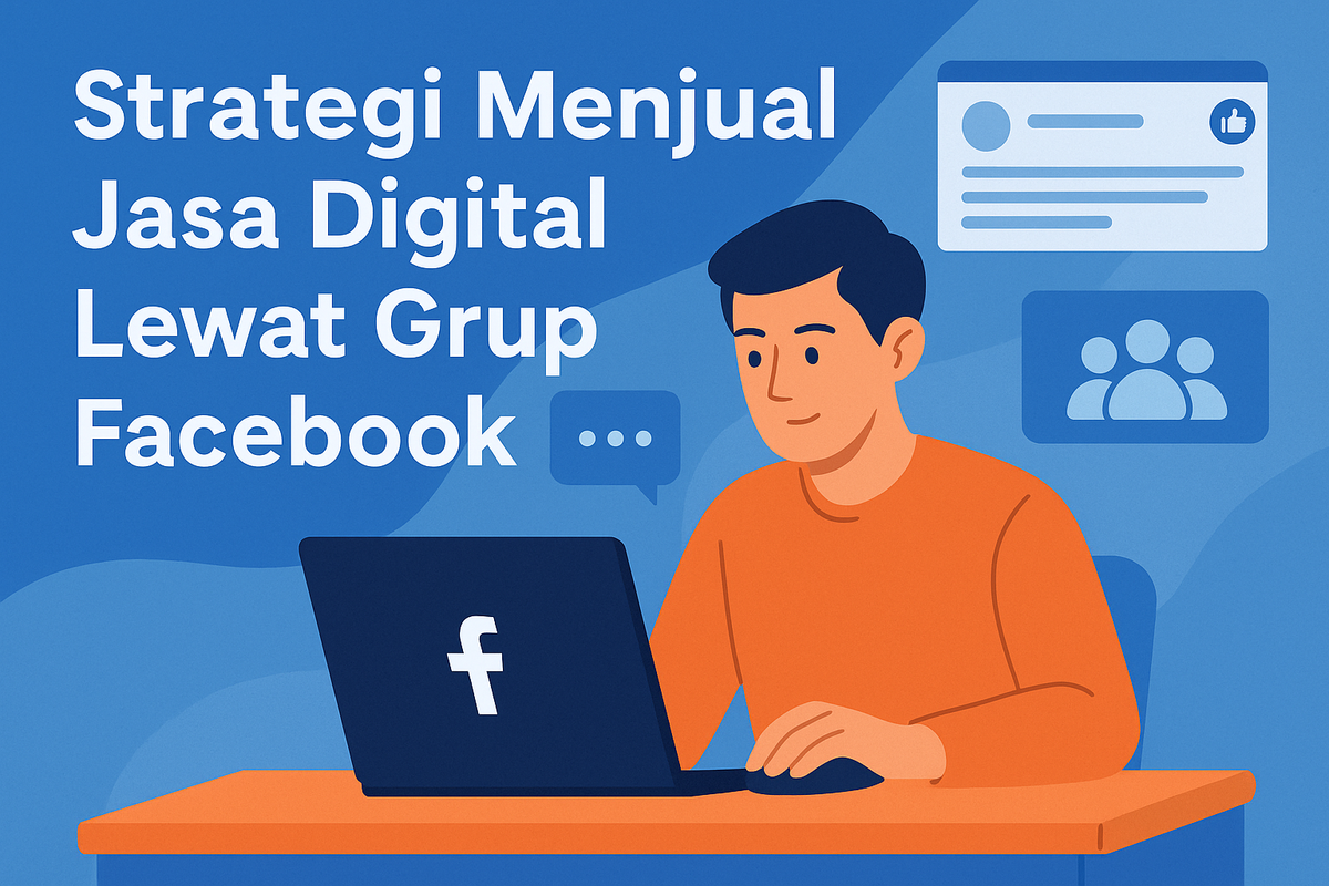 Strategi Menjual Jasa Digital Lewat Grup Facebook