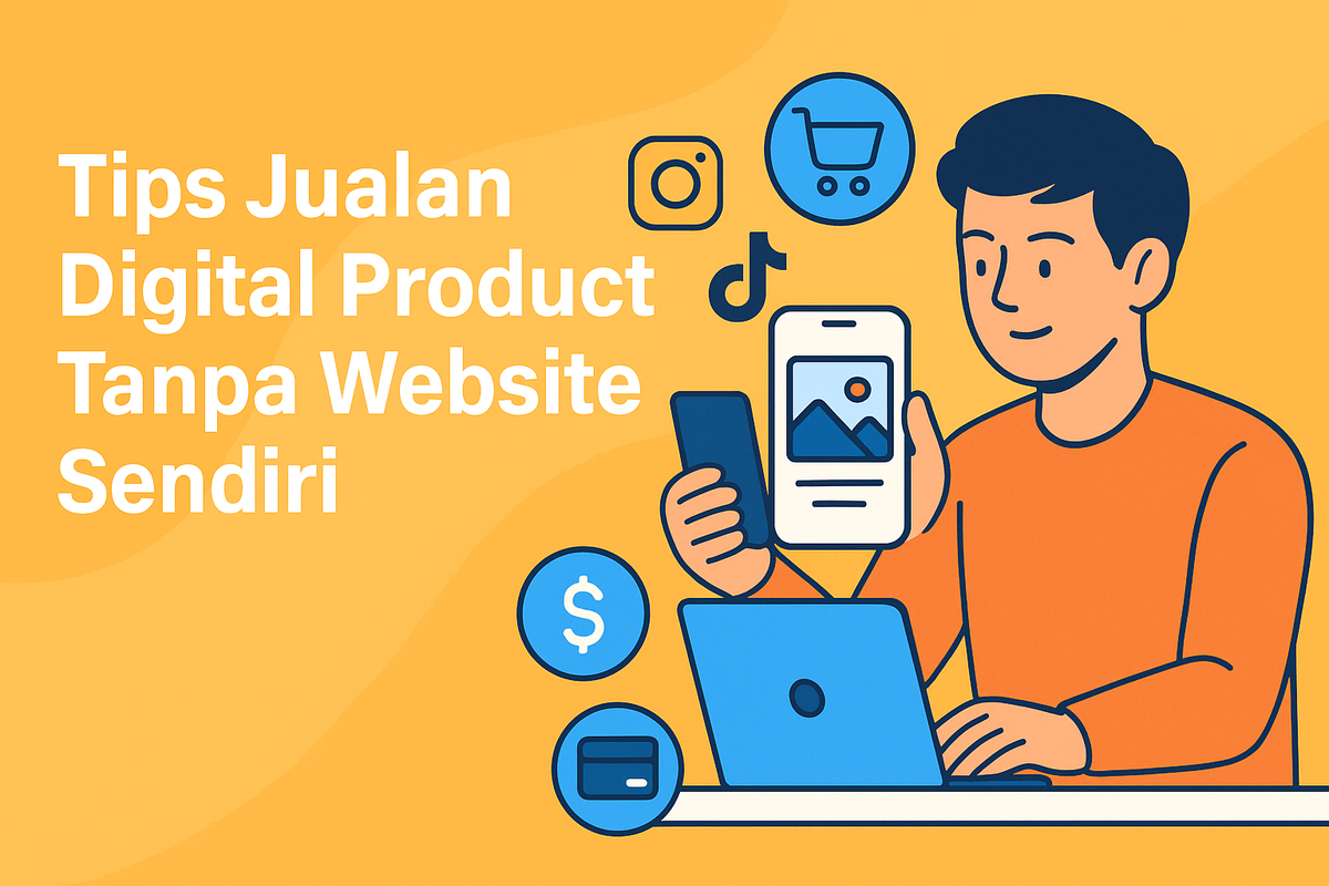 Tips Jualan Digital Product Tanpa Website Sendiri