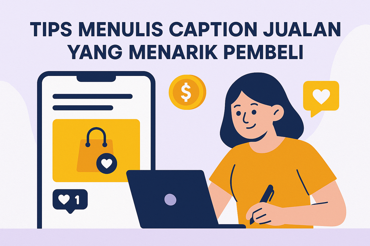 Tips Menulis Caption Jualan yang Menarik Pembeli