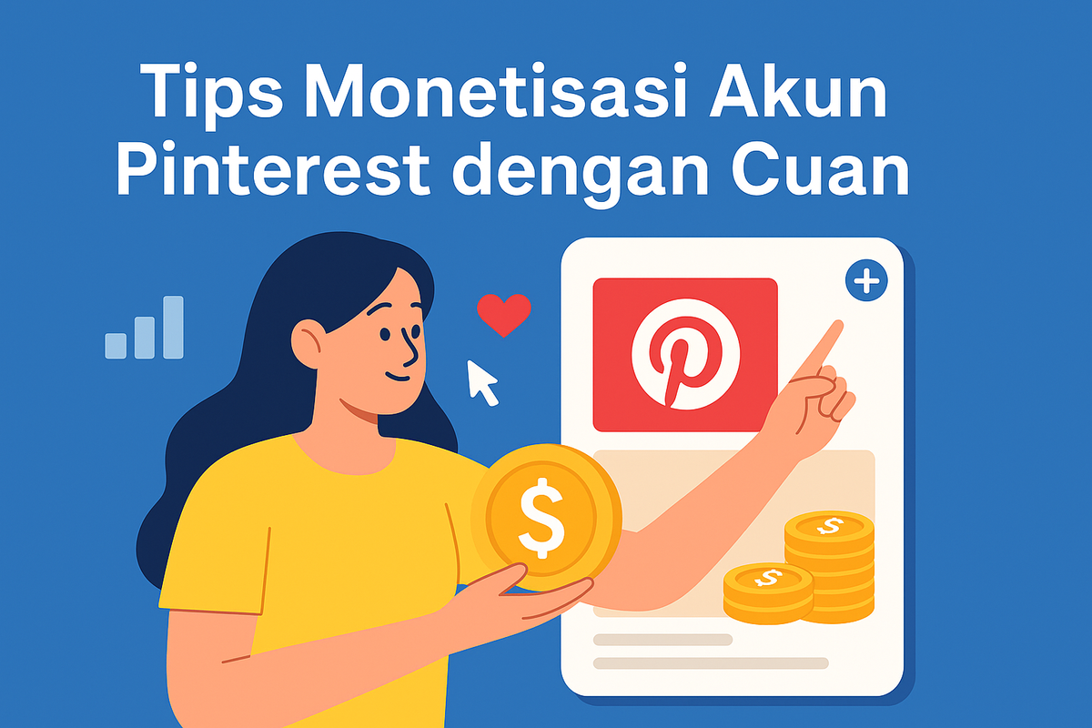 Tips Monetisasi Akun Pinterest dengan Cuan