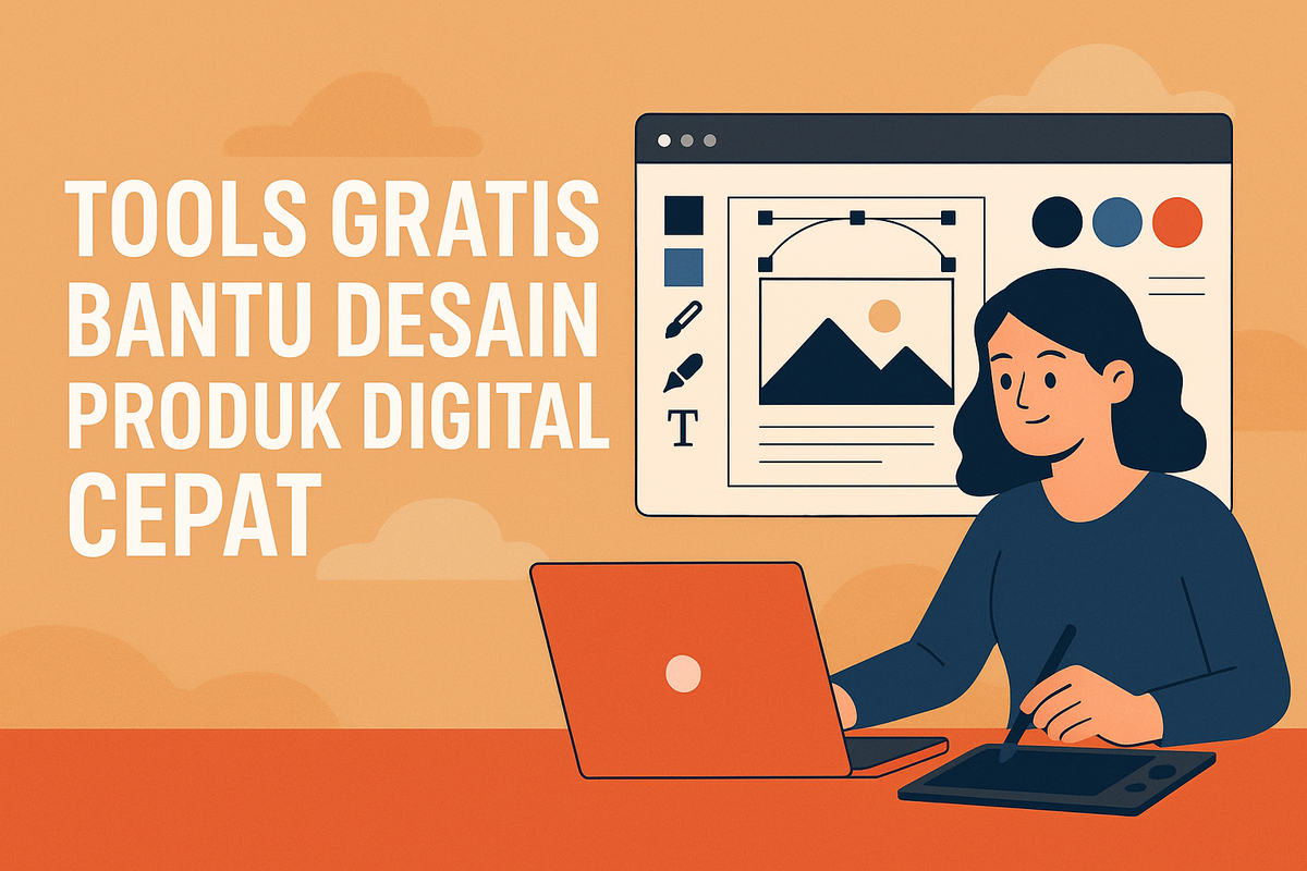 Tools Gratis Bantu Desain Produk Digital Cepat