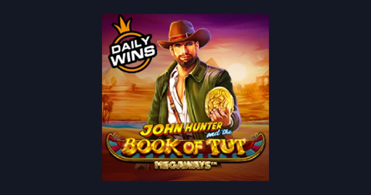 Cuan Modal Receh dengan John Hunter and the Book of Tut Megaways