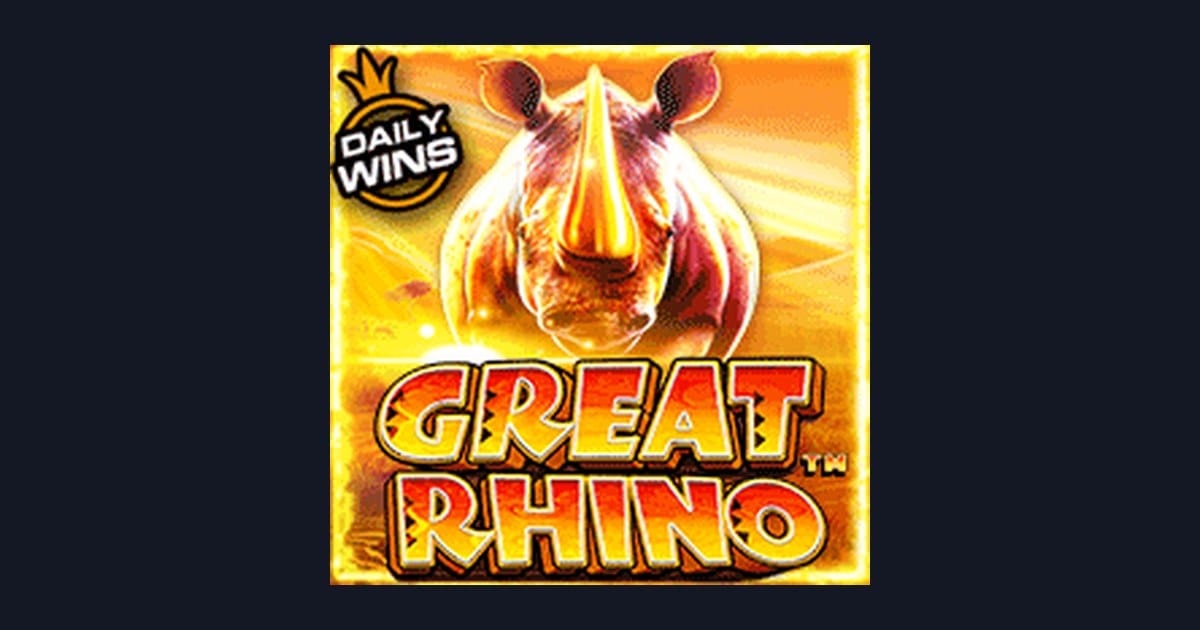 Raih Maxwin di Great Rhino, Slot Seru dengan Fitur Menarik