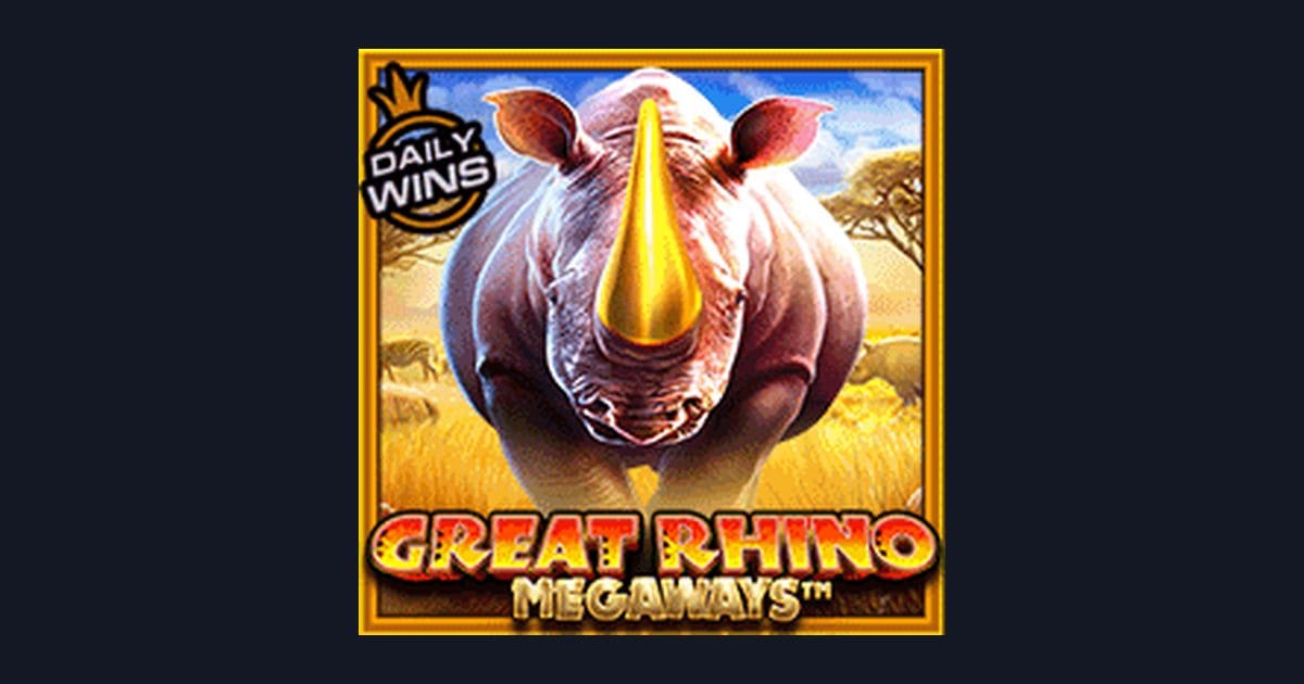 Nikmati Sensasi Jackpot Progresif Terbesar di Great Rhino Megaways